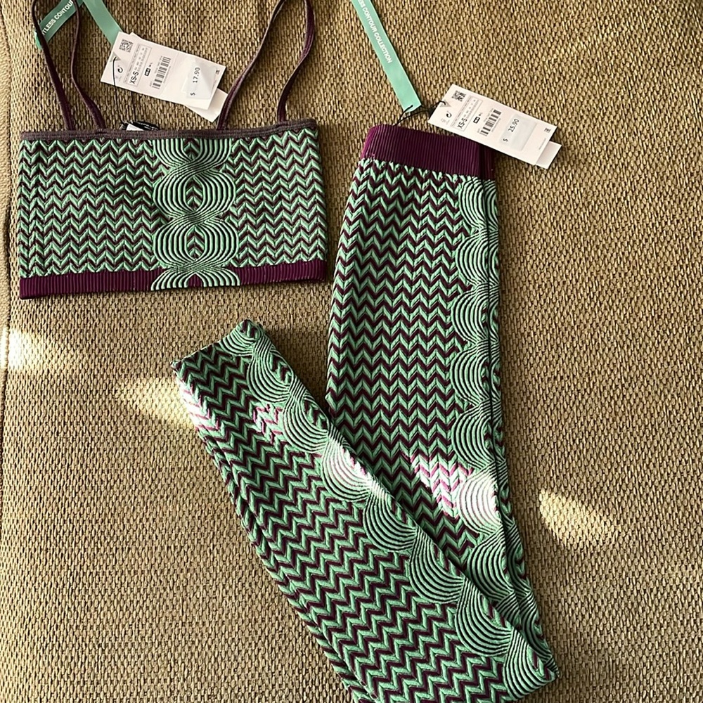 Zara 2 piece bralette & legging set